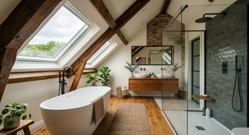 Attic Bathroom Remodeling in Gloucester County, NJ
