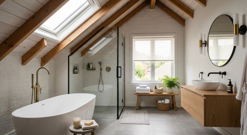 Attic Bathroom Remodeling in Gloucester County, NJ