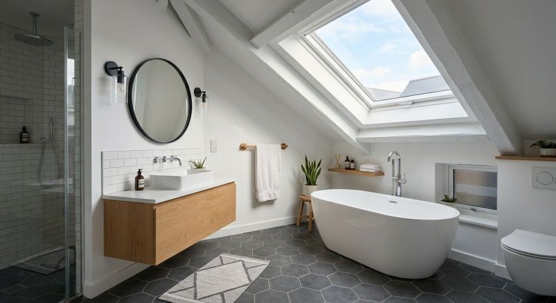 Attic Bathroom Remodeling in Gloucester County, NJ