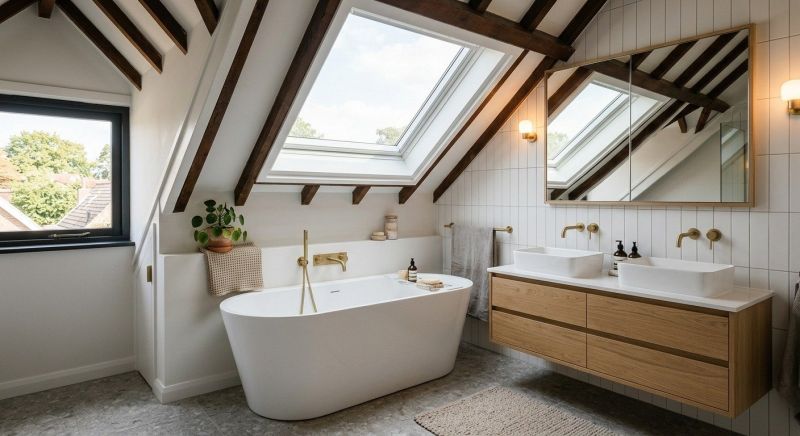 Attic Bathroom Remodeling in Gloucester County, NJ