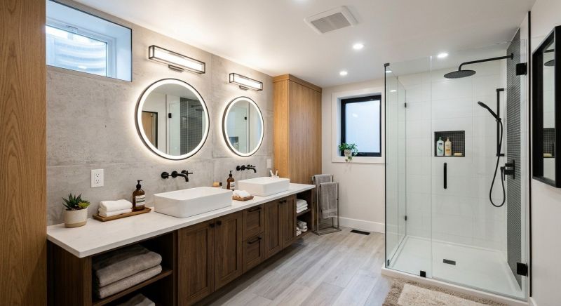 Basement Bathroom Remodeling in Gloucester County, NJ