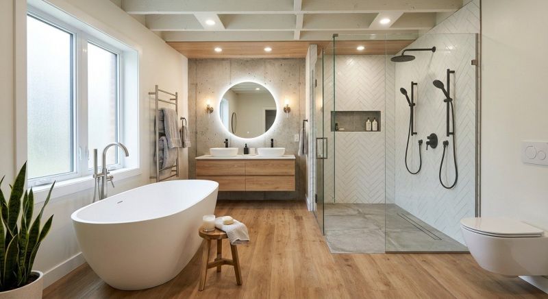 Basement Bathroom Remodeling in Gloucester County, NJ