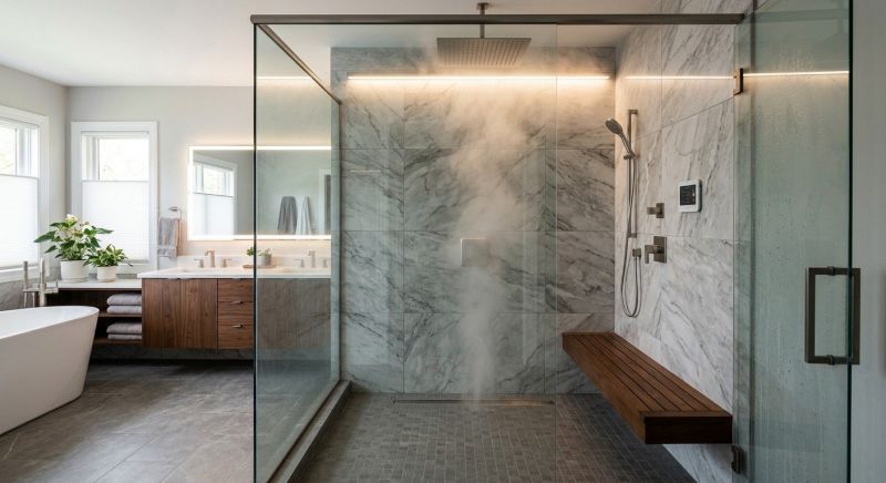 Granite Shower Installation in Gloucester County, NJ