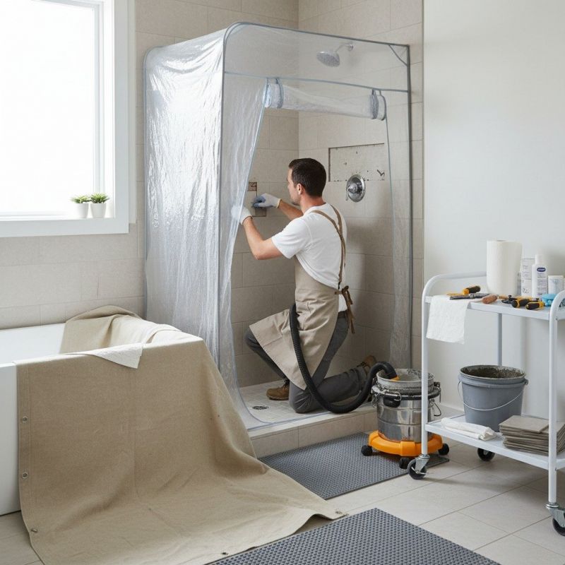 Shower Enlargement in Glenolden, PA